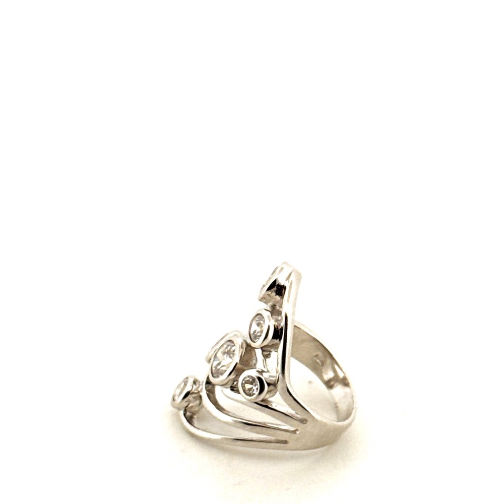 Stunning 925 Sterling Silver Constellation style silver statement ring 8.4G - Picture 2 of 16